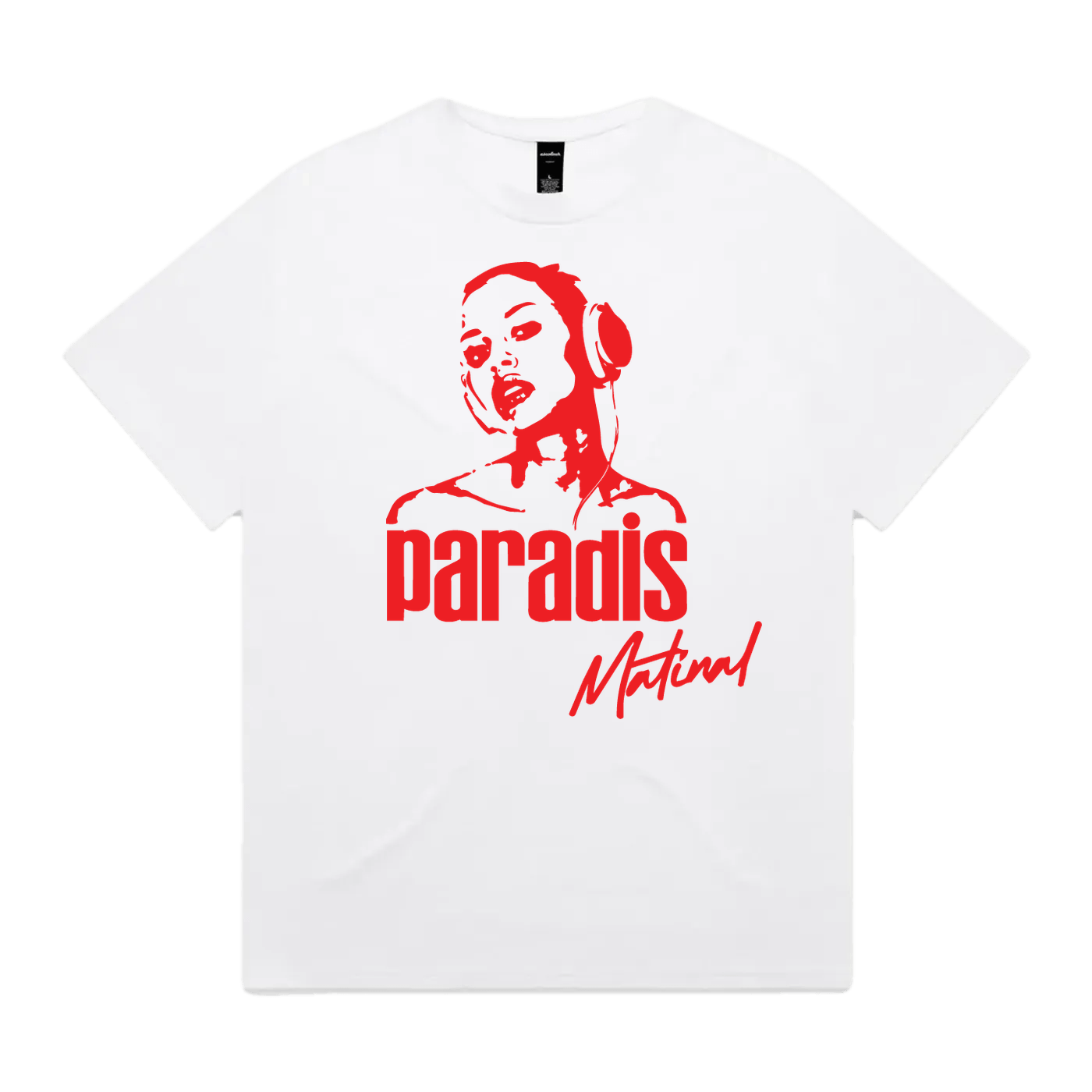 Paradis Matinal heavyweight graphic tee by Antonio, front print