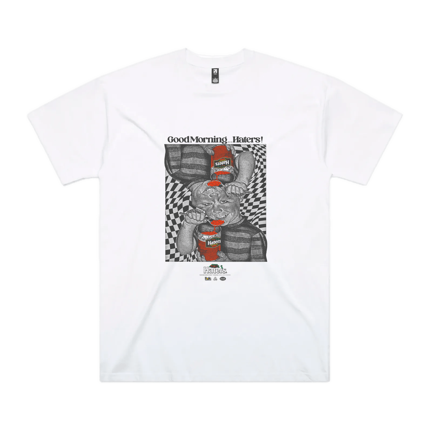 h4te7s_.exe oversized graphic tee by FauxCOMMS©, front print