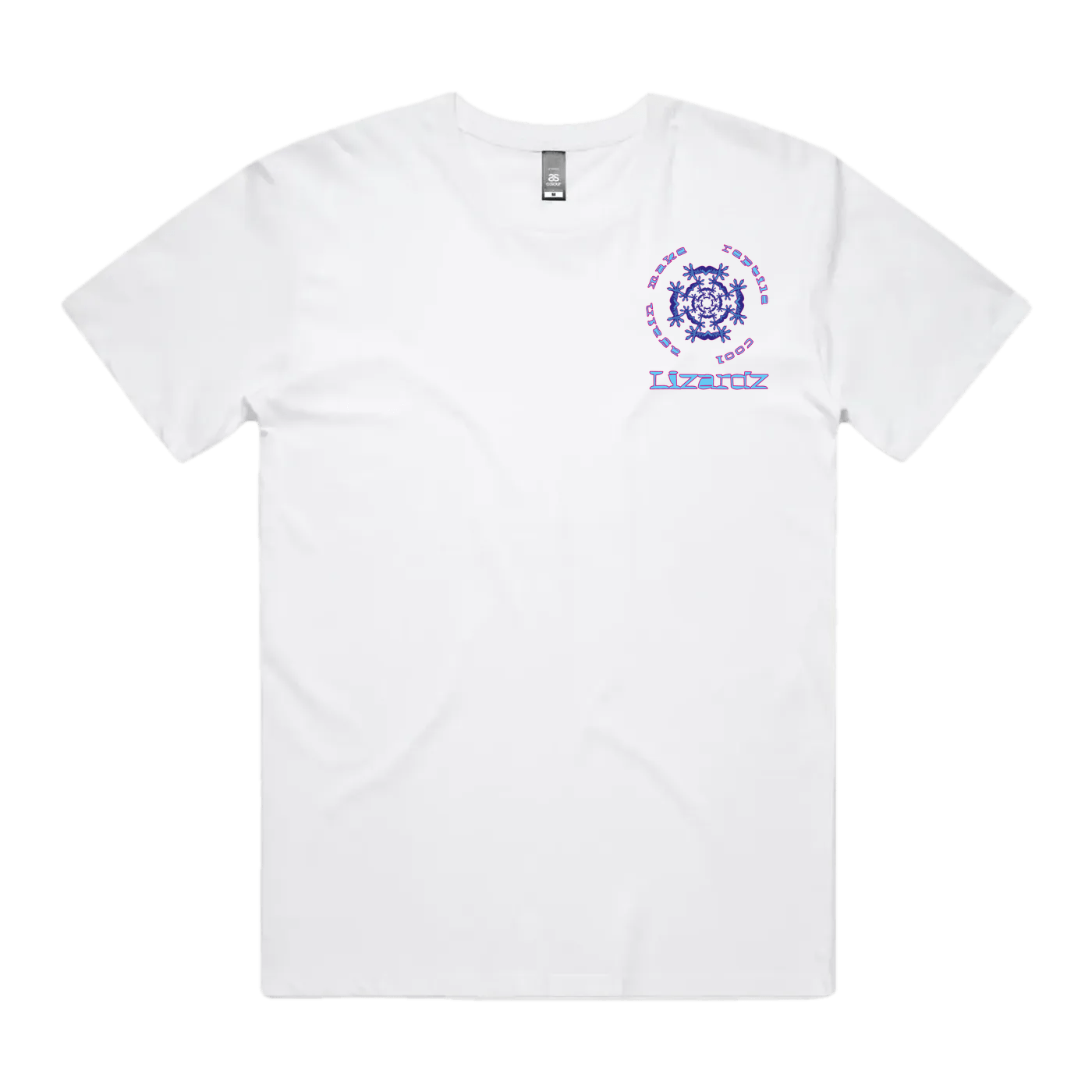 Lizardz graphic tee by olioquore, front print