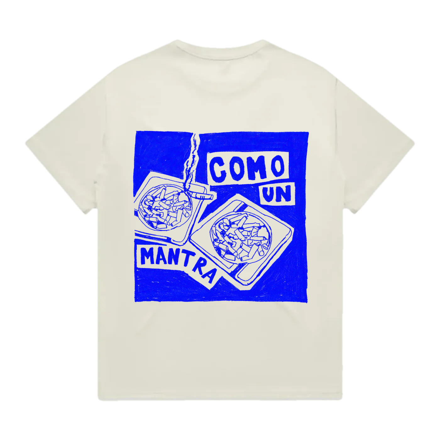 Mantra universal heavyweight graphic tee by paz riotorto, back print