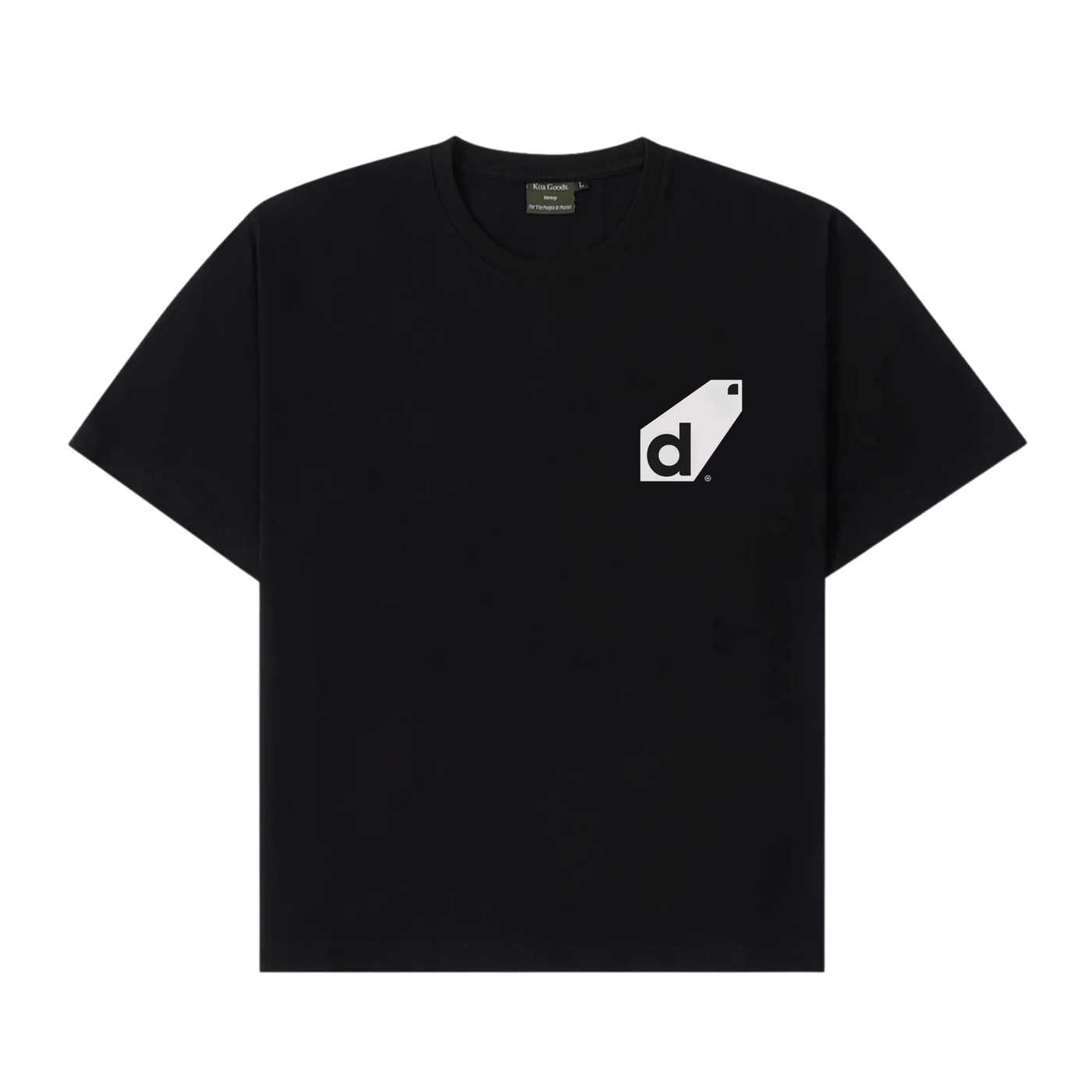 perspective organic hemp tee by pedsunhinged_, front print