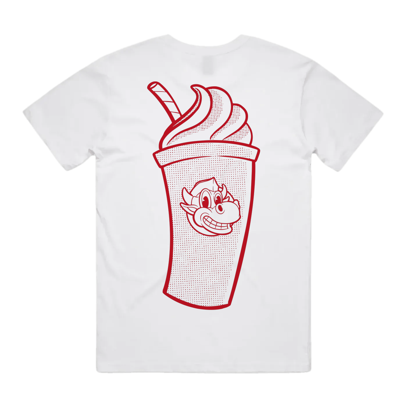 Lactose The Intolerant graphic tee by Stringerarts, back print