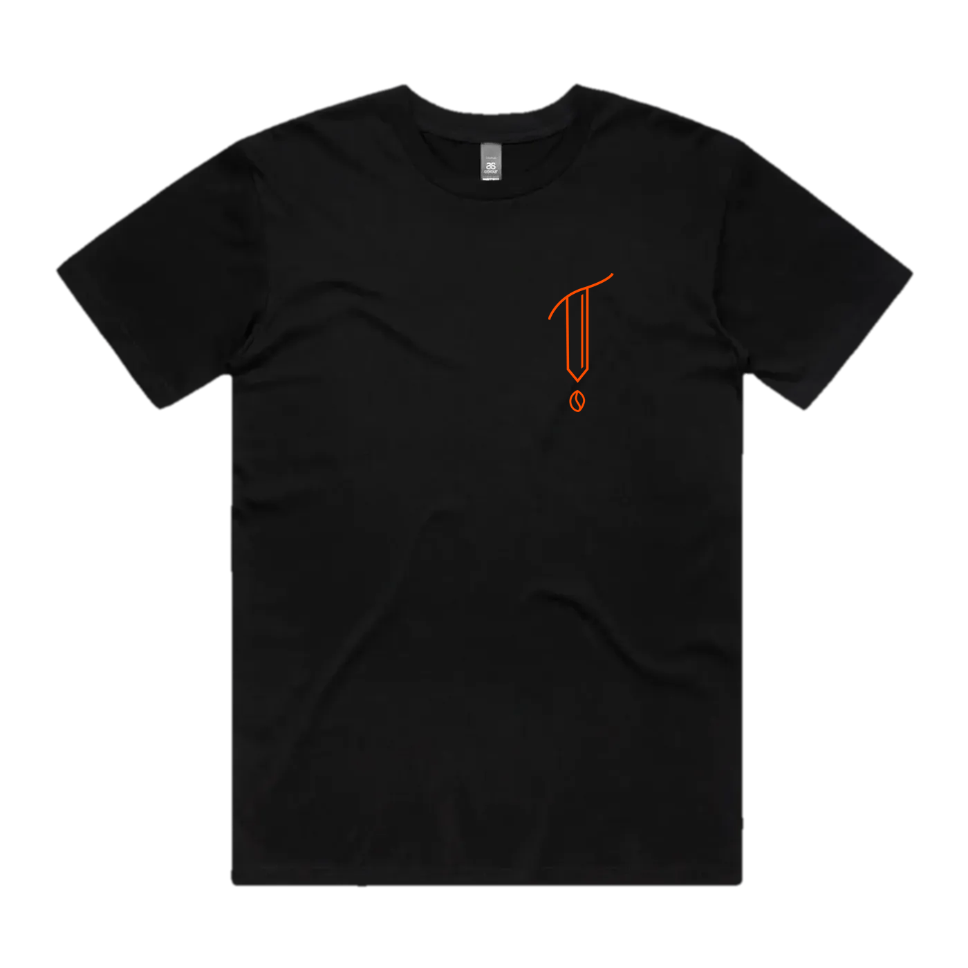 Grind, Beans n' Pour-Overs graphic tee by TYCA1, front print