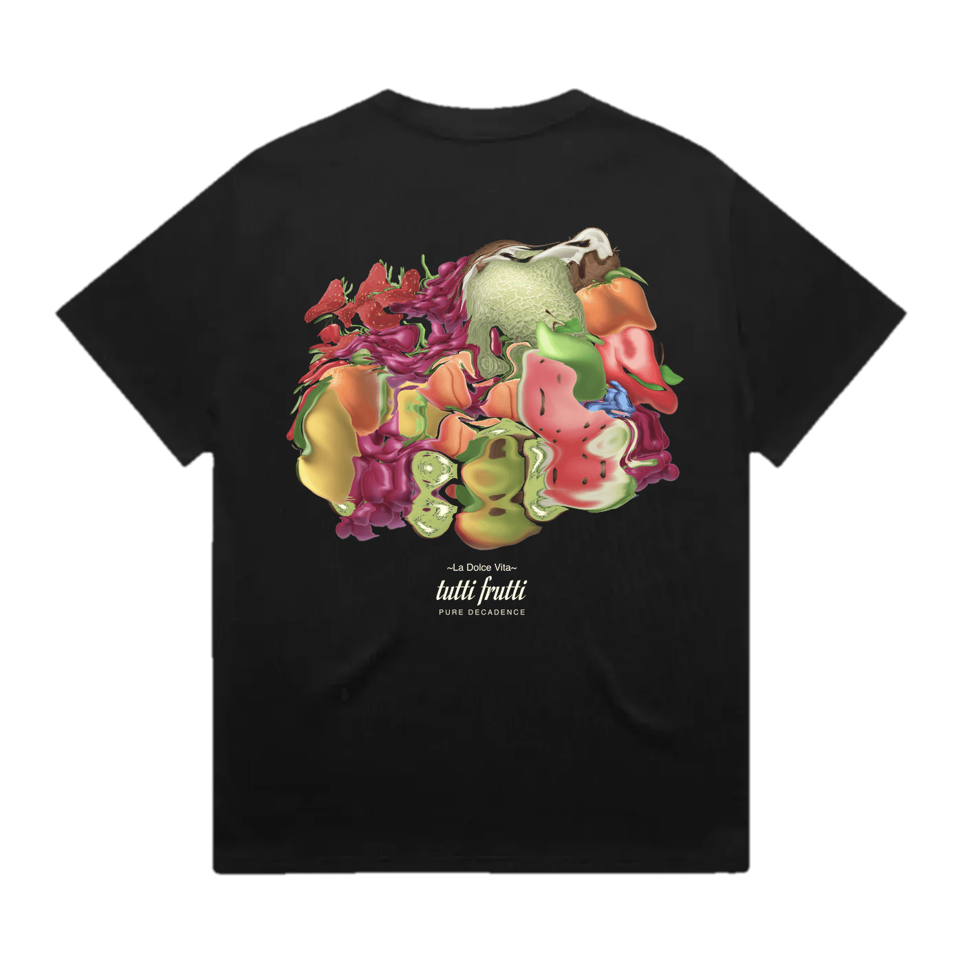 Tutti Frutti ~La Dolce Vita~ heavyweight graphic tee by TYCA1, back print